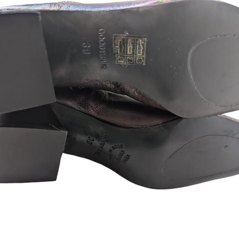 Unity in Diversity GROSETTO Italian Boots in Cheope Violet - Sz 39.... US 9